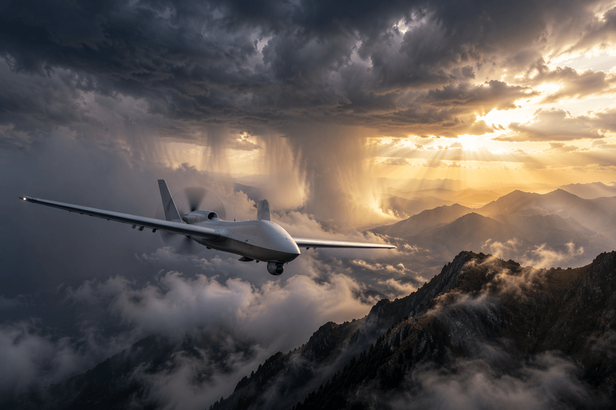Autonomous Flight AI Handles Complex Air Conditions