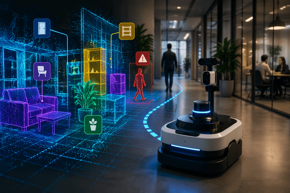 Robot Mapping AI Enhances Spatial Understanding