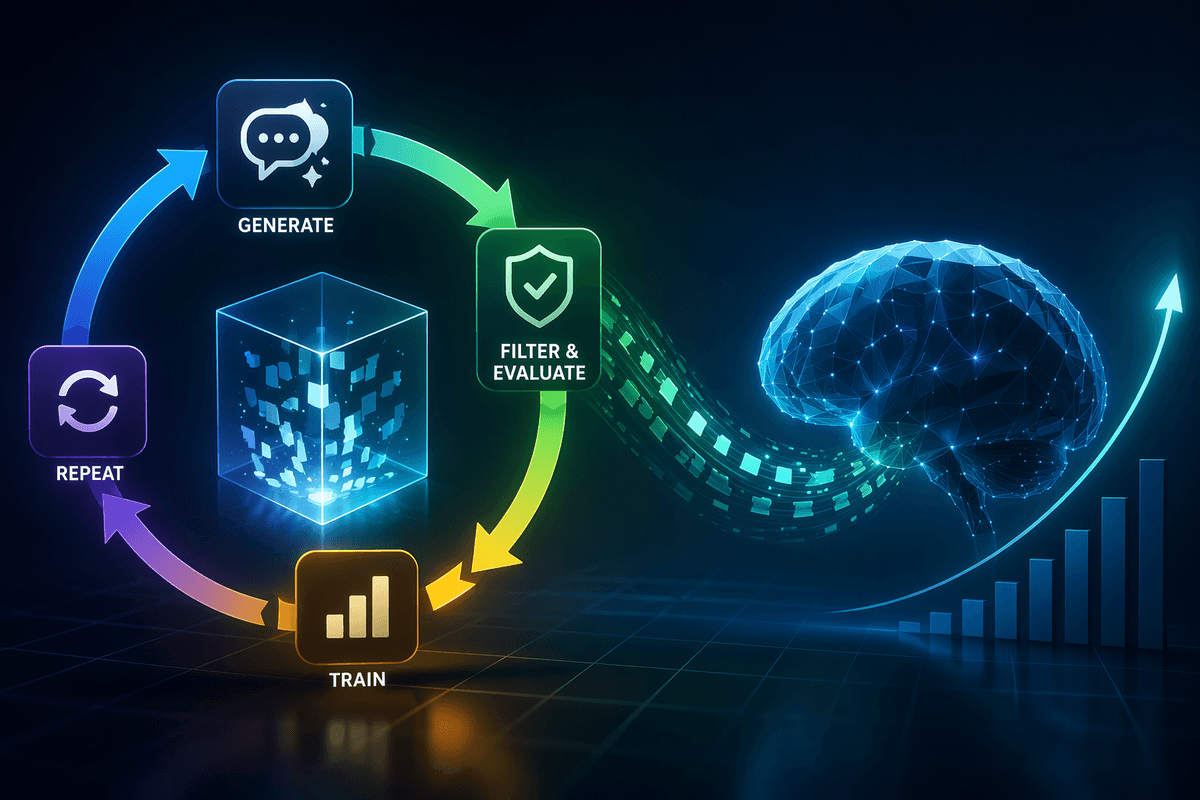 Self-Learning Language Models Scale More Efficiently