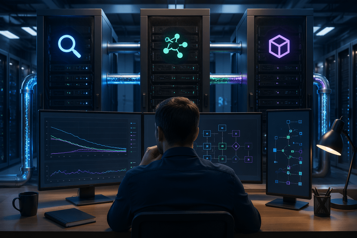 Choosing a stack: search engine, vector DB, or “one database”