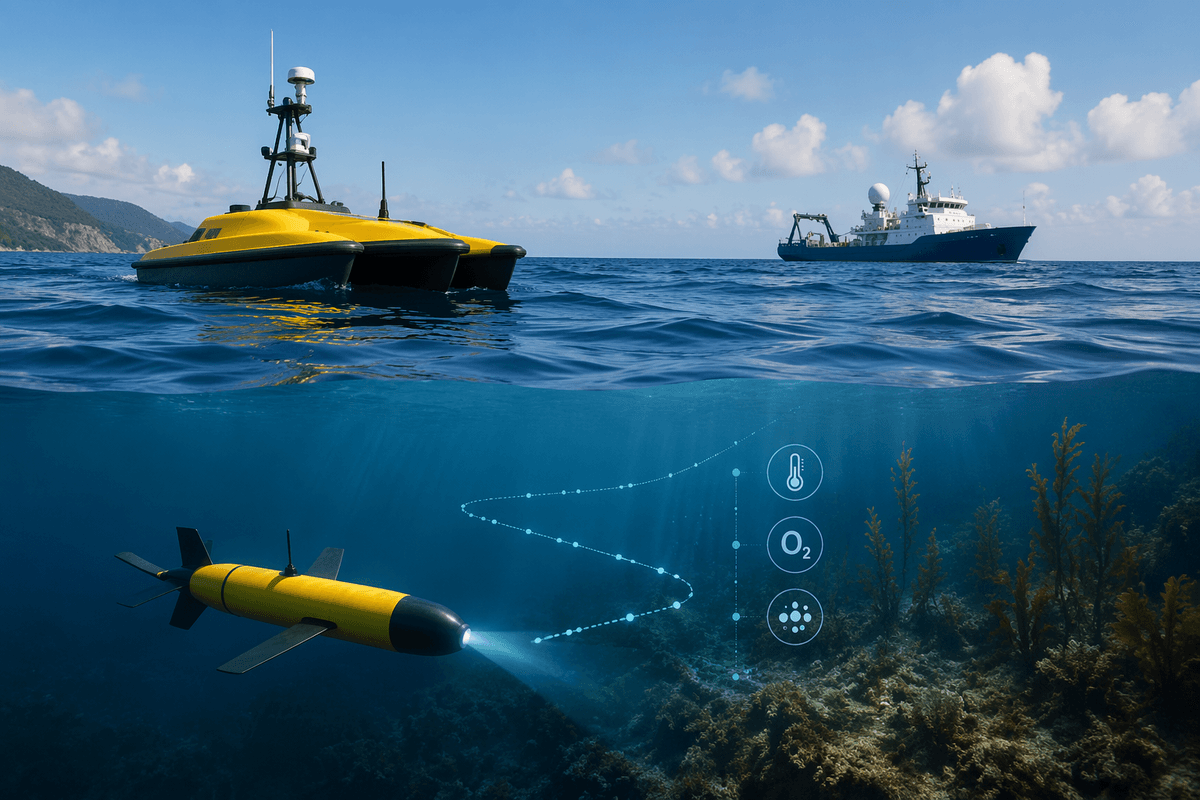 Robots for Marine Data Collection